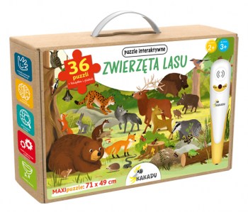 KAKADU_PUZZLE_pudełko-szare_Zwierzeta-lasu_max1